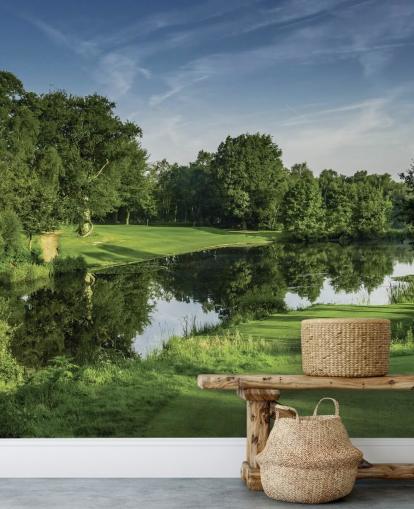 Morgenröte Par Drei, Cottesmore Hotel Golf & Country Club, West Sussex, England Wandbild Morgenröte Par Drei, Cottesmore Hotel Golf & Country Club, West Sussex, England Wandbild