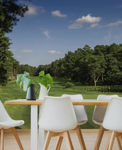 Wallpaper voor de golfbaan van Pine Ridge