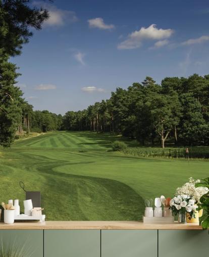 Wallpaper voor de golfbaan van Pine Ridge Wallpaper voor de golfbaan van Pine Ridge