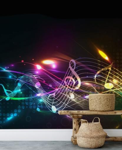 colourful notes on black background wallpaper colourful notes on black background wallpaper