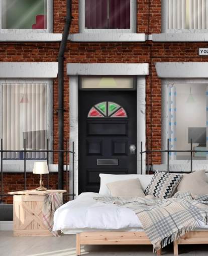 Radhus Terraced Hpuses Wallpaper 