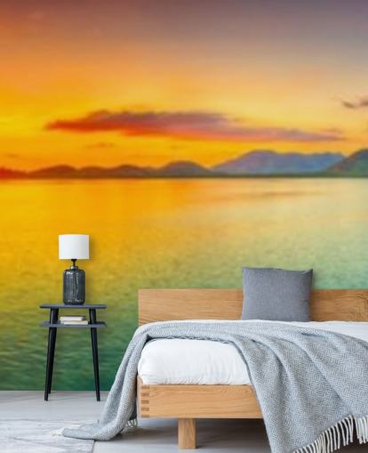 dramatische orange und blauer Himmel Tapete dramatische orange und blauer Himmel Tapete