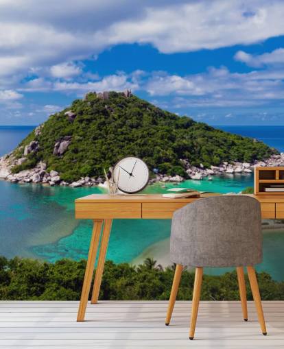 Caribbean View Beach Wall Mural