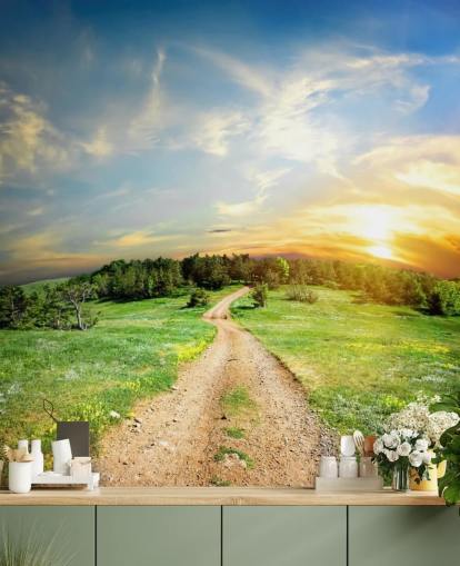 Fondo de pantalla Camino al bosque