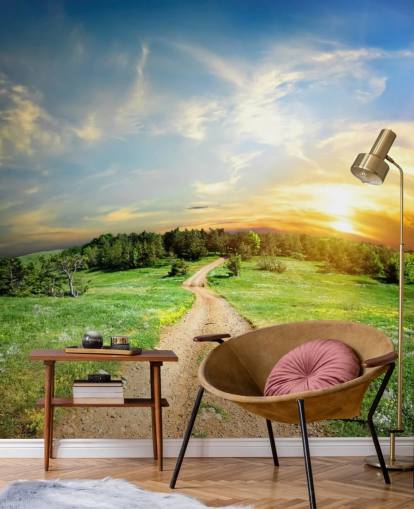 Path to Forest Wallpaper