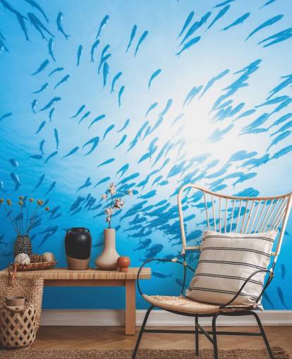 Fish School Wallpaper