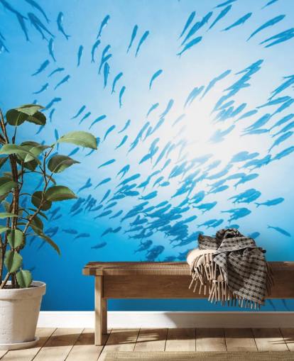 Fish School Behang