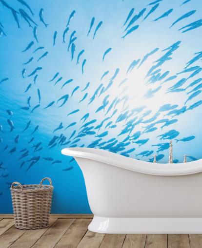 Fish School Wallpaper