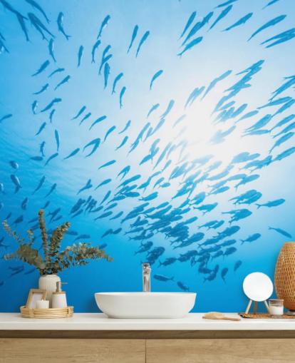 Fish School Behang