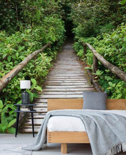 Papel de parede Forest Bridge