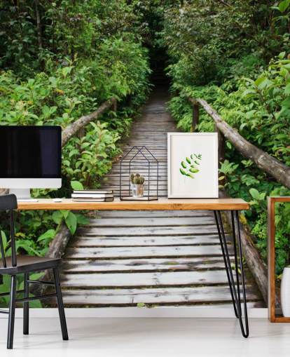 Papel Pintado Puente Forestal