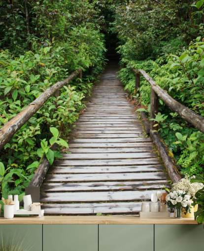 Forest Bridge behang