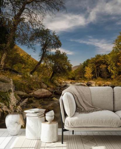 Mural de pared Río de montaña