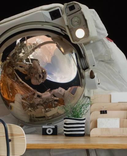 Reflektere over arbeid (2009) Mural