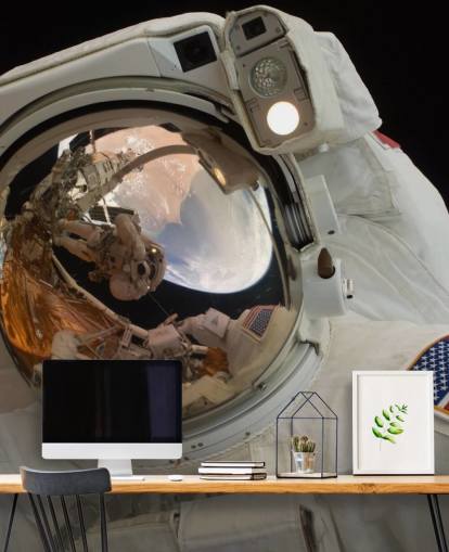 Reflekterende over arbejde (2009) vægmaleri