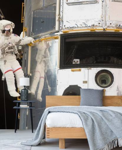 Sair com o mural de papel de parede Hubble