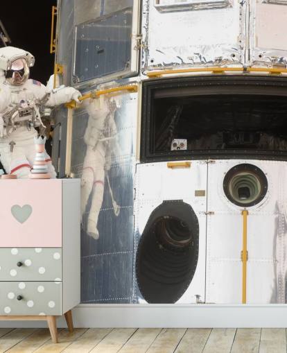 Hengende ut med Hubble Bakgrunn Mural