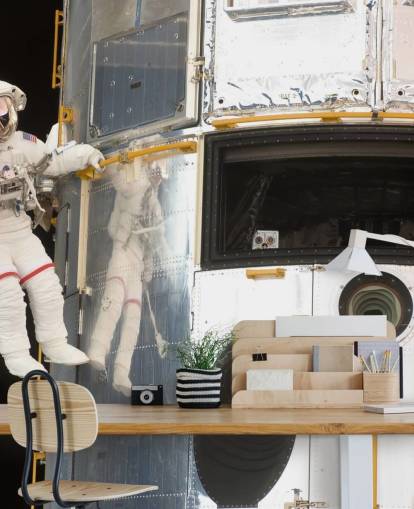 Hanging Out With Hubble Wallpaper Mural