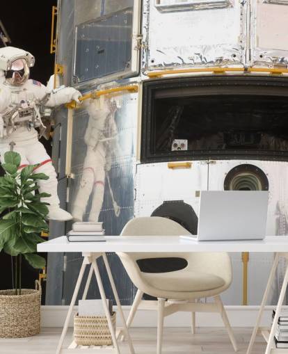 Carta da parati murale con Hubble