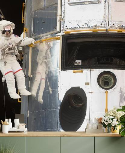 Hanging Out With Hubble Wallpaper Mural