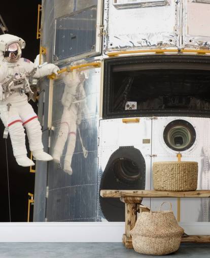 Sair com o mural de papel de parede Hubble