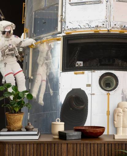 Hænge Ud Med Hubble Wallpaper Mural