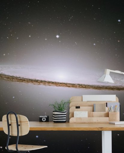 El Fondo de pantalla de Majestic Sombrero Galaxy (M104) El Fondo de pantalla de Majestic Sombrero Galaxy (M104)