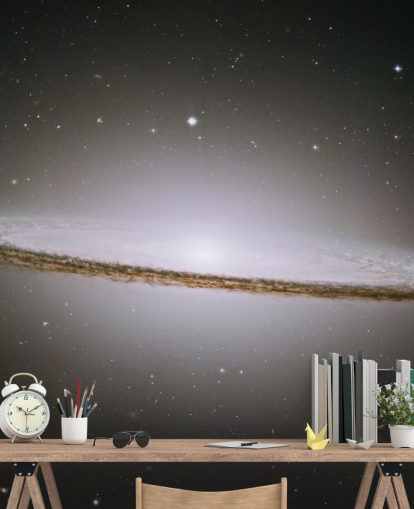 Le papier peint Majestic Sombrero Galaxy (M104) Le papier peint Majestic Sombrero Galaxy (M104)