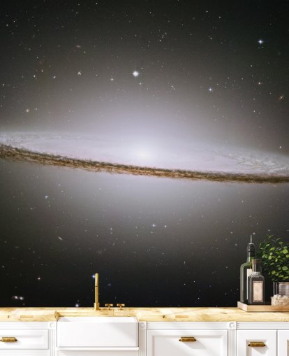 Die majestätische Sombrero-Galaxie (M104) Hintergrundbild