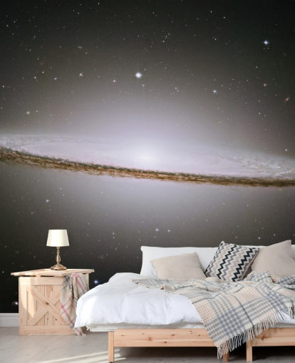 El Fondo de pantalla de Majestic Sombrero Galaxy (M104) El Fondo de pantalla de Majestic Sombrero Galaxy (M104)