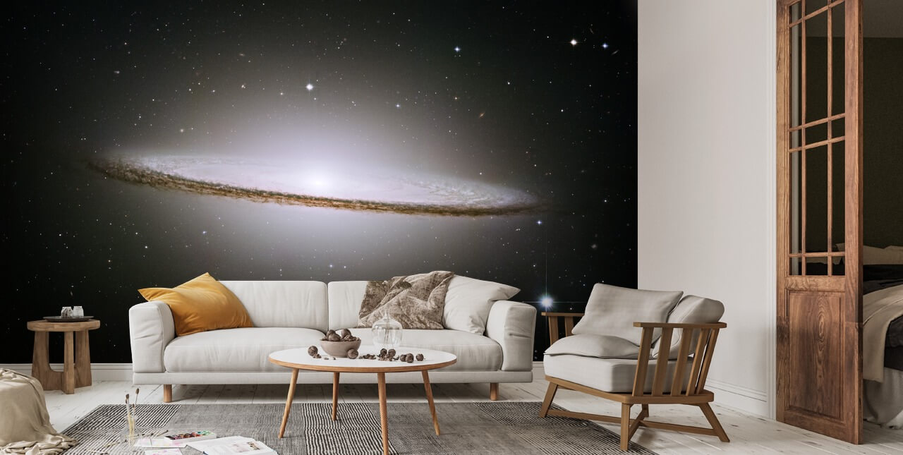 The Majestic Sombrero Galaxy (M104) Wallpaper | Wallsauce US