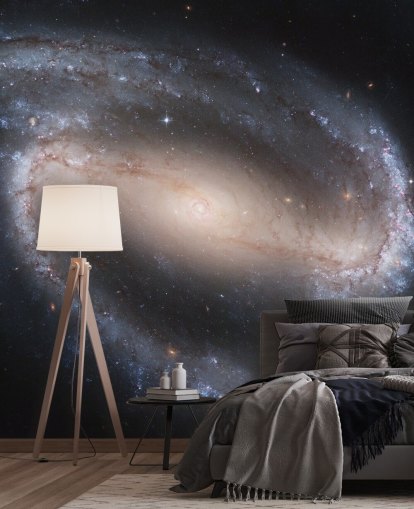 Barred Spiral Galaxy NGC 1300 NASA Wallpaper