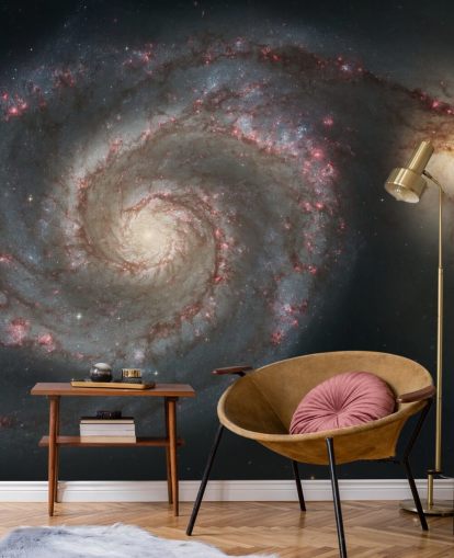 Strudel-Galaxie M51 und Begleiter-Galaxie