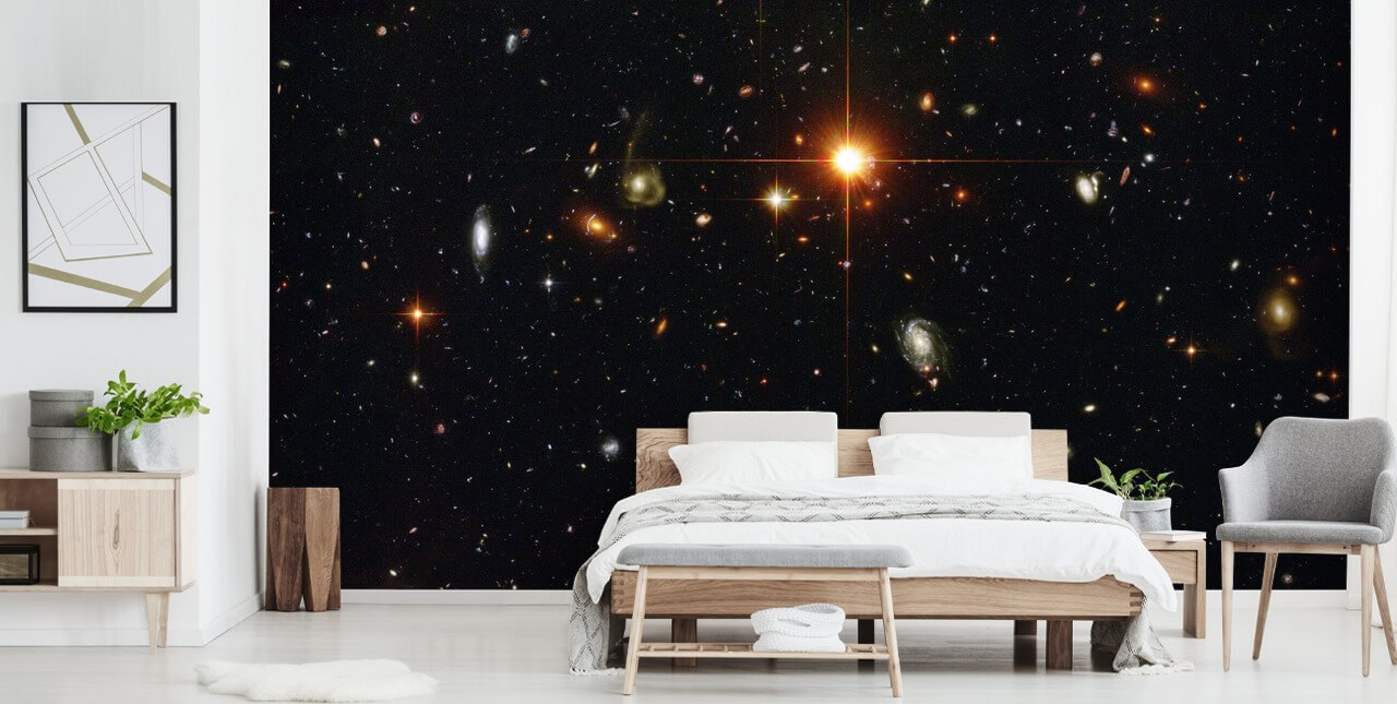 Mural de pared Un zoológico de galaxias