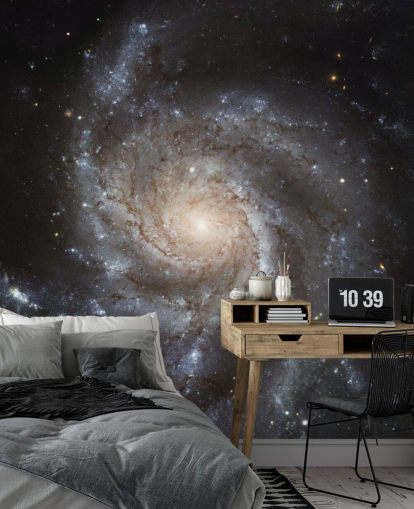 Jättiläinen Spiral Disk of Stars Taustakuva