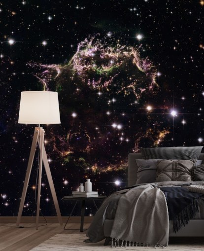 Supernova Remnant Cassiopeia En Bakgrund Supernova Remnant Cassiopeia En Bakgrund