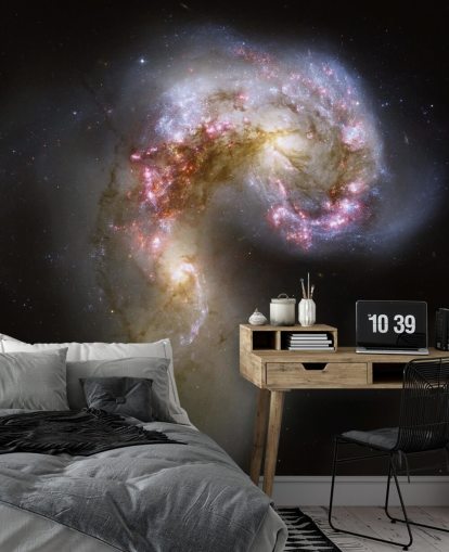 The Antennae Galaxies NGC 4038-4039 NASA Wallpaper
