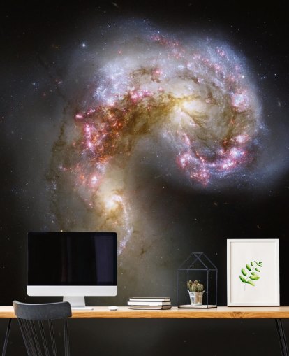 The Antennae Galaxies NGC 4038-4039 - Papel pintado