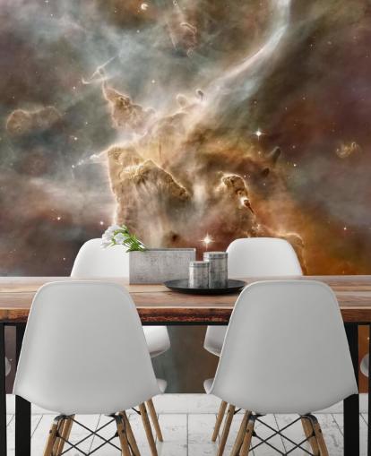 Papier Peint Fresque Région de formation d'étoiles dans la nébuleuse de la Carène