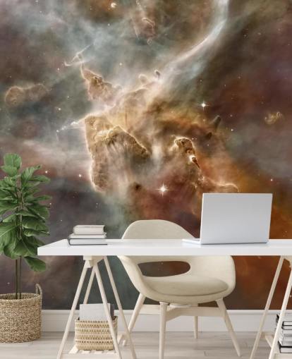 Papel pintado Región en formación de estrellas en la nebulosa de Carina Papel pintado Región en formación de estrellas en la nebulosa de Carina