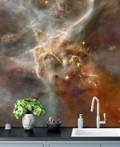 Star-Forming Region in the Carina Nebula Wallpaper Mural