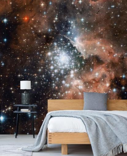 Star Cluster Bursts into Life Photo Wallpaper