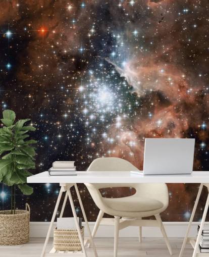 Star Cluster brister inn i livet Photo Wallpaper Star Cluster brister inn i livet Photo Wallpaper