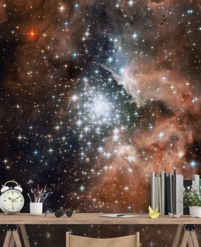 Star Cluster estalla en vida Photo Wallpaper