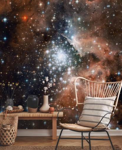 Star Cluster estalla en vida Photo Wallpaper