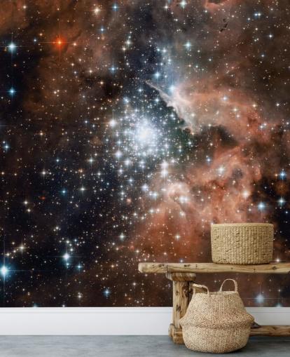 Star Cluster brister inn i livet Photo Wallpaper