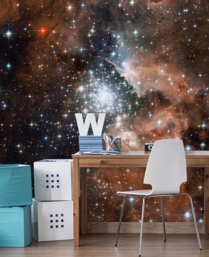 Carta da parati fotografica Star Cluster Bursts into Life