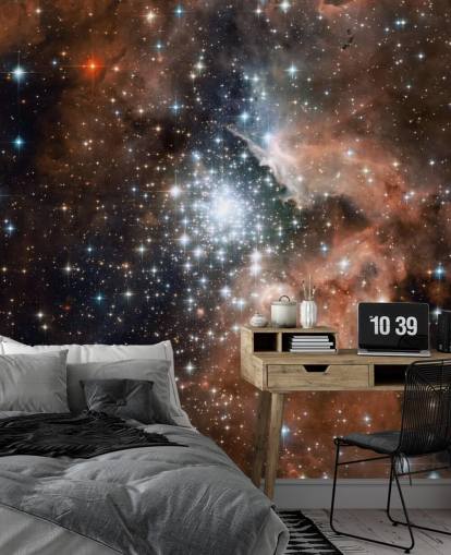 Sterrencluster barst in het leven fotobehang