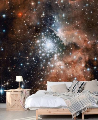 Star Cluster estalla en vida Photo Wallpaper