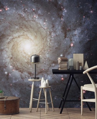 Mural Espiral Galaxy M74